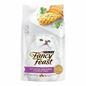 Save $1.00 on Fancy Feast Dry Cat Food