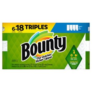 Save $5.00 on Bounty Paper Towels