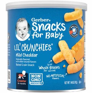 Save $1.00 on 2 Gerber Lil Crunchies