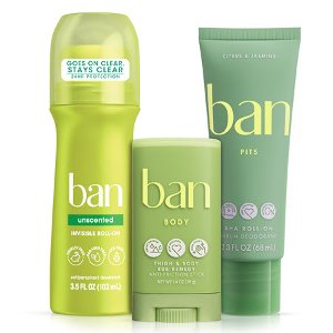 Save $1.00 on  Ban product