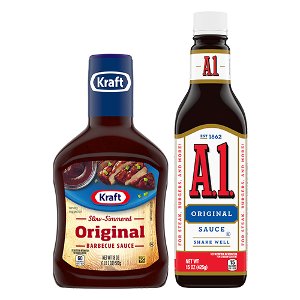Save 20% off A1 and Kraft BBQ Sauce (15-18oz) PICKUP OR DELIVERY ONLY