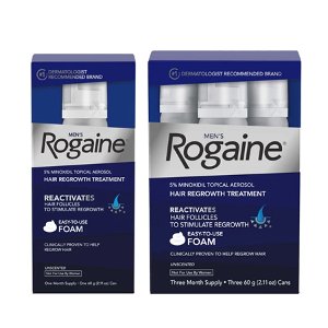 Save $10.00 on Women's or Men's ROGAINE® Hair Regrowth Treatment product
