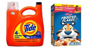 FREE Kellogg's Giant Size Cereal, up to $5 value
