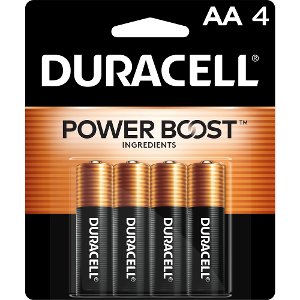 Save $1.00 on AA or AAA Duracell 4 pk Batteries