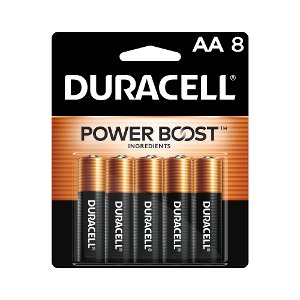 Save $2.00 on AA or AAA Duracell 8 pk Batteries