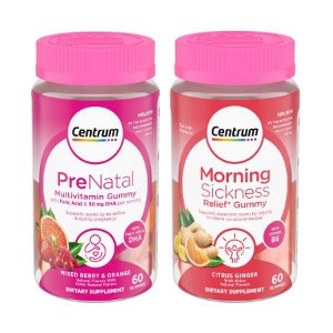 Save $3.00 on Centrum Prenatal or Morning Sickness Gummies