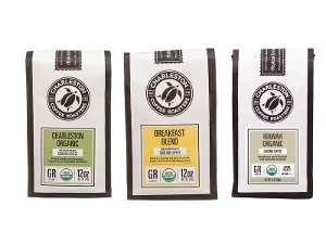Save $3.00 on Charleston Organic Coffee Products
