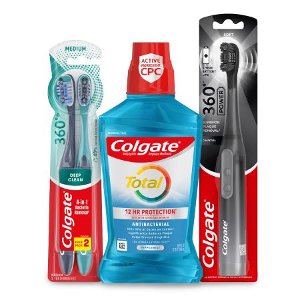 Save $2.00 on select Colgate® Toothbrush, Mouthwash or Mouth Rinse