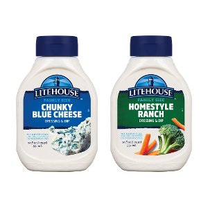 Save $0.75 on the purchase of Litehouse Refrigerated Salad Dressing.