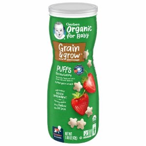 Save $1.00 off 2 Gerber Organic Puffs