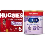 Save $5.00 on Huggies Huge Pack Little Movers, Little Snugglers and Overnights