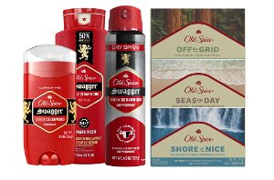 Buy 2 Old Spice Deodorant or Body Washes, Get 1 Old Spice Bar Soap FREE