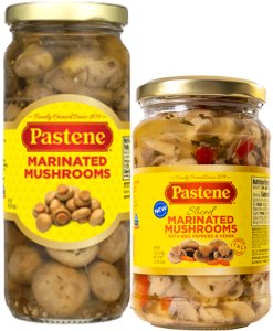 Save $1.00 on Pastene Marinated Mushrooms