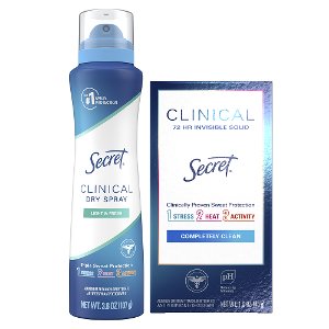 Save $5.00 on 2 Secret Clinical-Essential Oils
