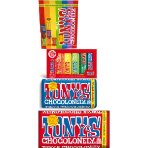 Save $1.00 on Tony's Chocolonely