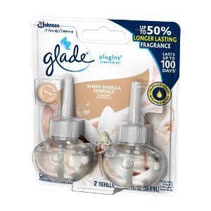 Save $1.00 on Glade Plug In Scented Oil Refill