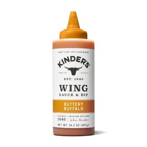 Save $1.00 on Kinder's Wing & Dipping Sauces