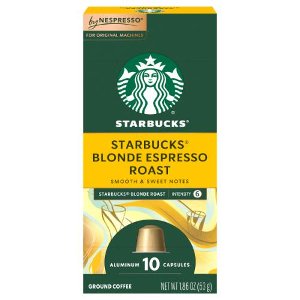 Save $2.00 on Starbucks By Nespresso Original Line