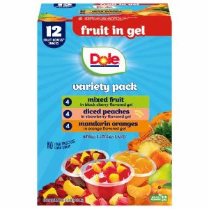 Save $1.00 on Dole Fruit Bowls