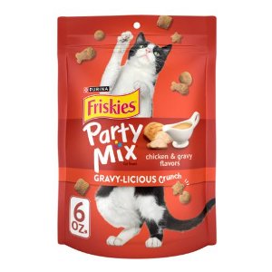 Save $1.00 on Friskies Party Mix, 6 oz