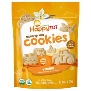 Save $1.00 on 2 Happy Tot Organic Multigrain Cookies