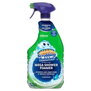 Save $1.00 on Scrubbing Bubbles Megashower Cleaners