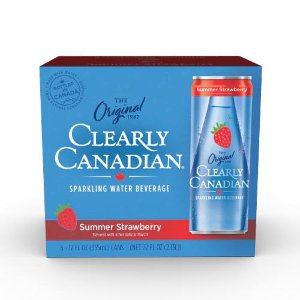 Save $0.50 on Clearly Canadian Sparkling Water Cans