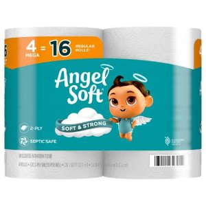 Save $0.50 on Angel Soft Bath Tissue