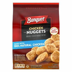 Save $0.50 on Banquet Chicken Breast Nuggets & Patties