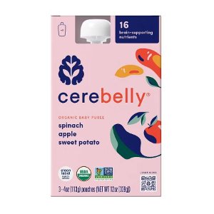 Save $1.00 on Cerebelly Organic Baby Puree Multipack