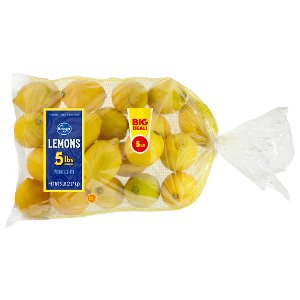 Save $1.00 on Kroger Lemons Bagged