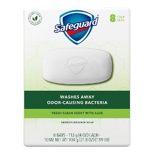 Save $0.50 on Safeguard Bar Soap