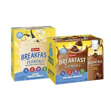 Save $2.00 on 2 Carnation Breakfast Essentials®