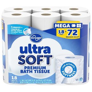 Save $2.00 on Kroger Ultra Toilet Paper