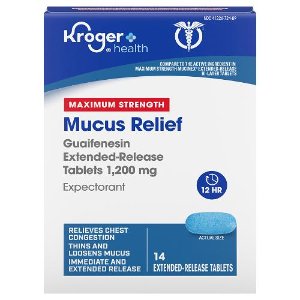Save $1.00 on Kroger Mucus Relief