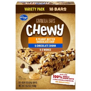 Save $0.50 on Kroger Chewy Granola Bars
