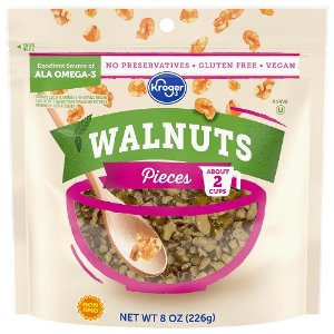 Save $0.50 on Kroger Walnuts