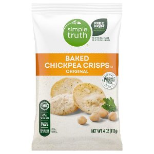 Save $0.50 on Simple Truth Chickpea Crisps
