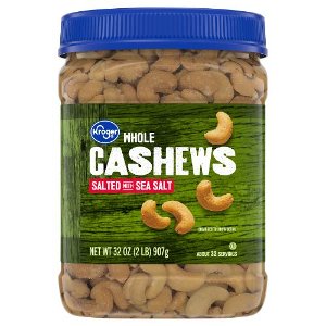 Save $1.00 on Kroger Cashews or Mixed Nuts