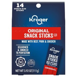 Save $0.70 on Kroger Meat Sticks
