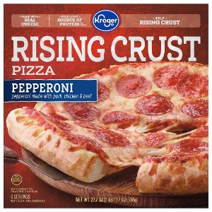 Save $0.50 on Kroger Rising Crust Pizza