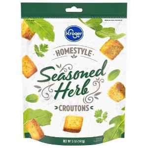 Save $0.50 on Kroger Croutons
