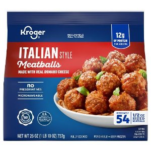 Save $0.50 on Kroger Meatballs