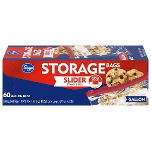 Save $1.50 on Kroger Storage or Slider Bags