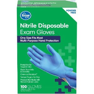 Save $2.00 on Kroger Nitrile Disposable Gloves