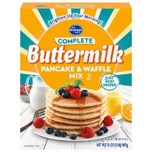 Save $0.50 on Kroger Pancake & Waffle Mix