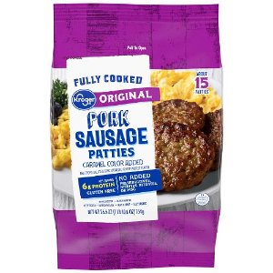 Save $1.00 on Kroger Sausage or Egg Patties