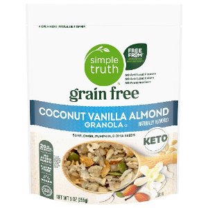 Save $0.50 on Simple Truth Grain Free Keto Granola