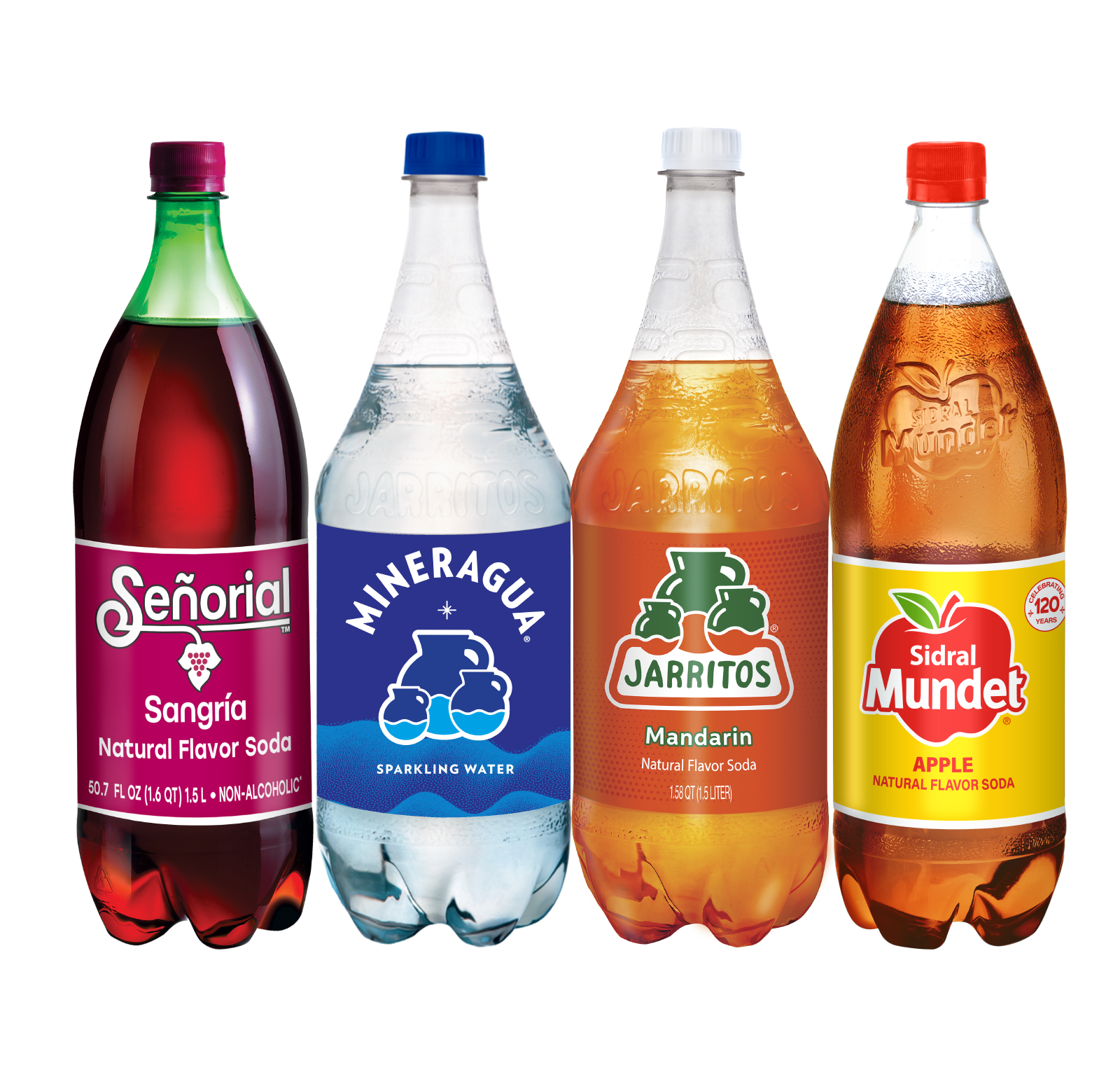 Save $0.50 on 2 Jarritos, Sidral Mundet, Sangria Senorial, Mineragua