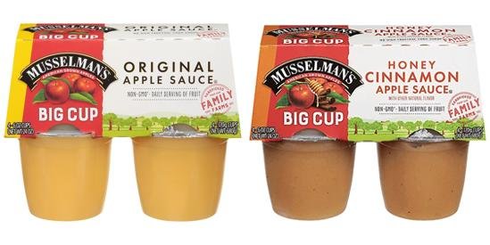 Save $0.50 on Musselman's Big Cup 4ct